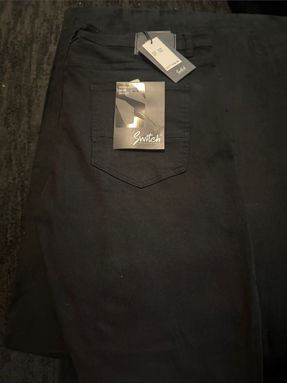 Black Switch Jeans